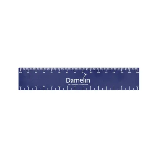 15cm Budget Ruler - Navy